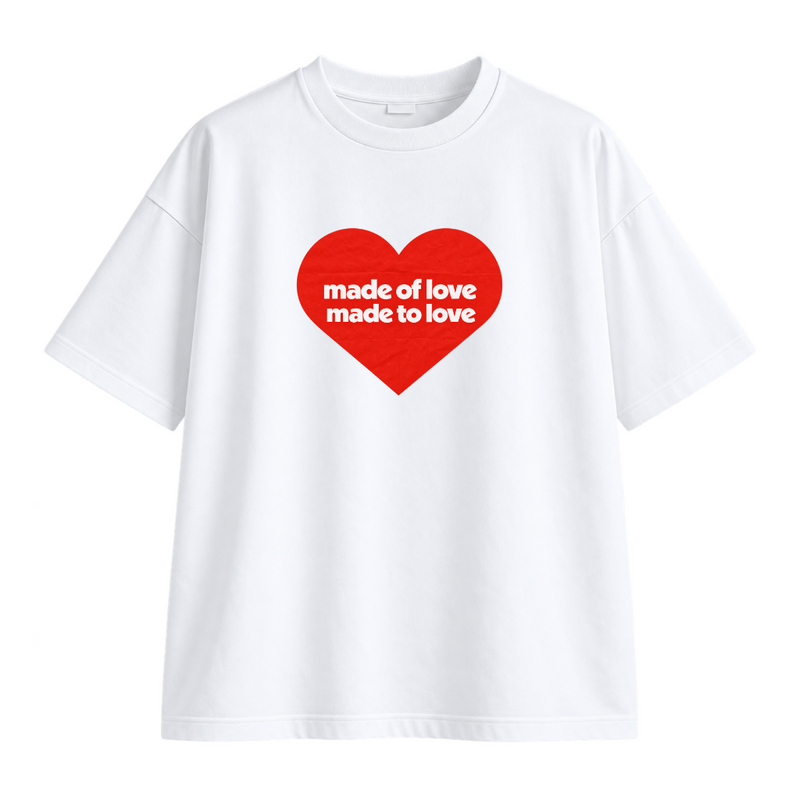 Heart Oversized Tee