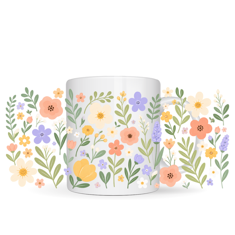 Bloom UV DTF Mug Trasfer Sheet
