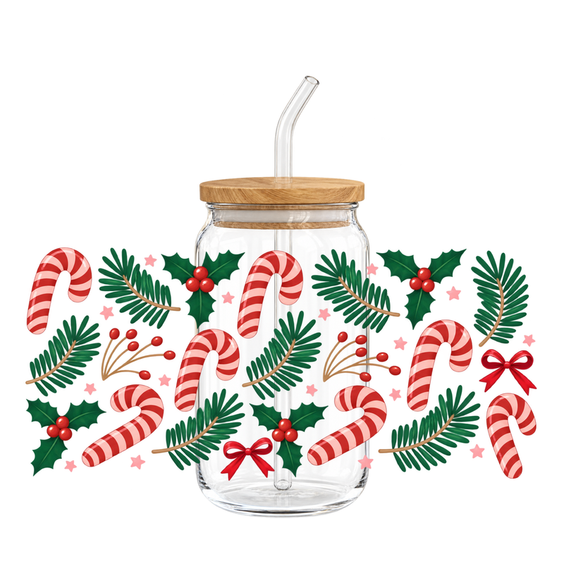 Christmas Theme UV DTF Tumblr Trasfer Sheet