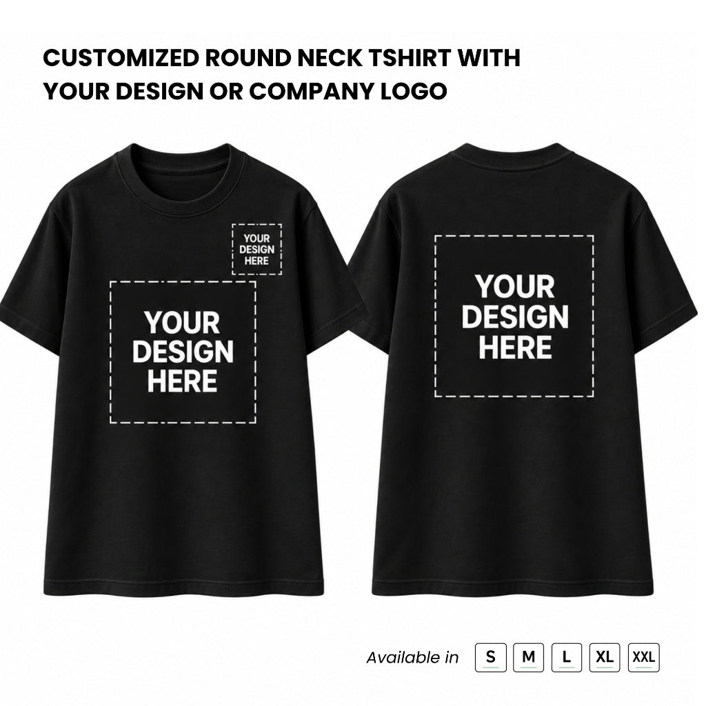 Custom Round Neck T-Shirt