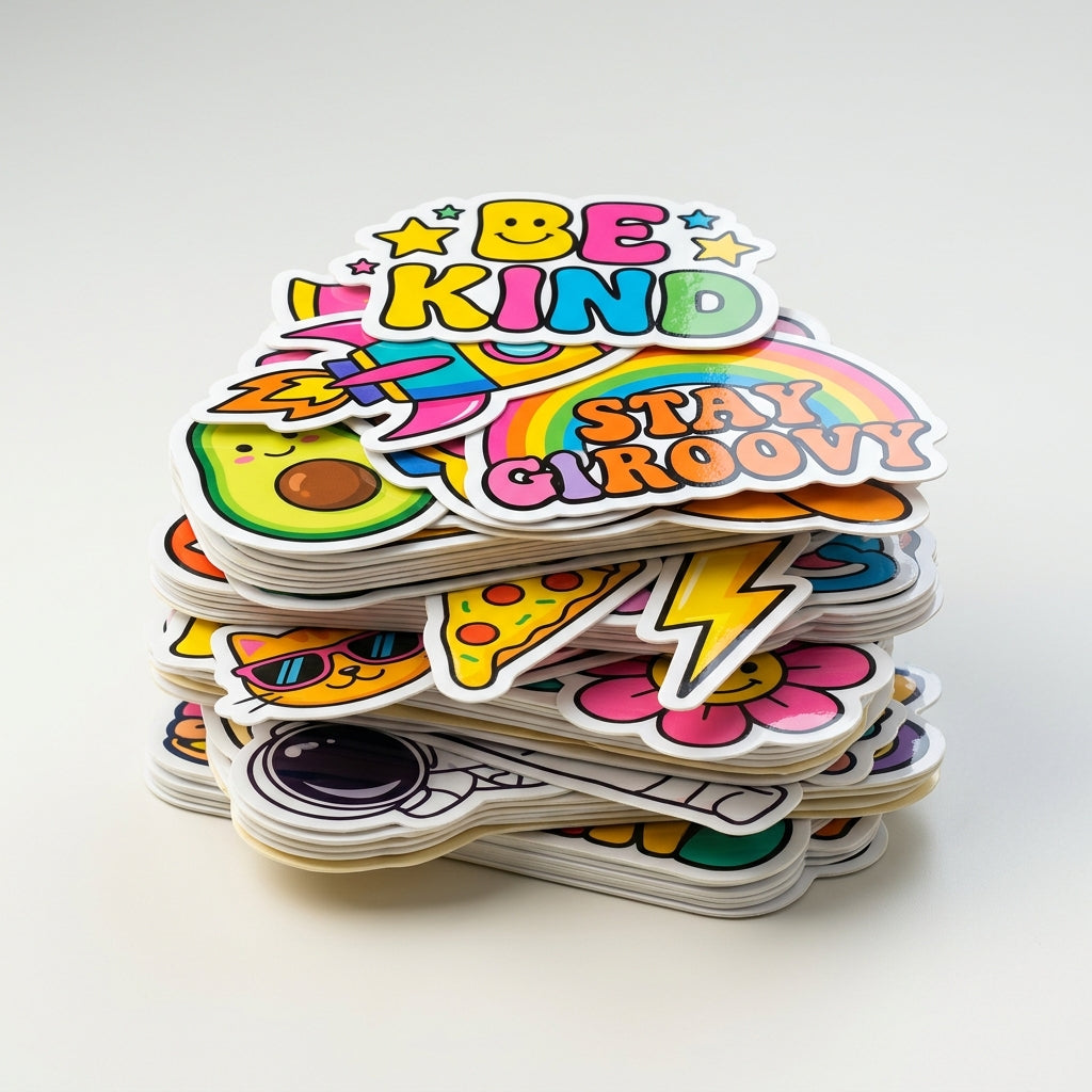 UV DTF Stickers Showcase
